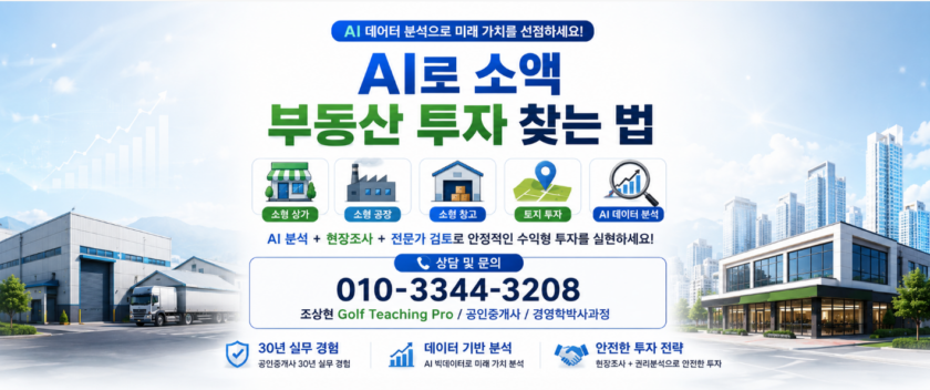 소액 부동산 투자 찾는법