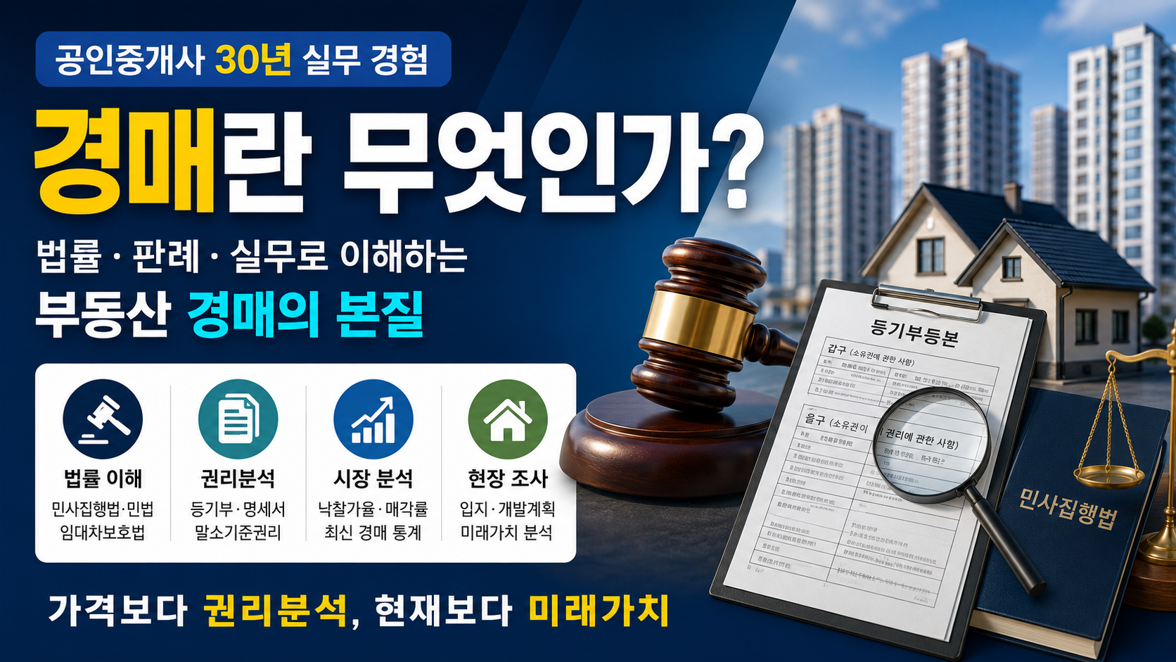 경매란 무엇인가? (공인중개사 30년 실무 경험)