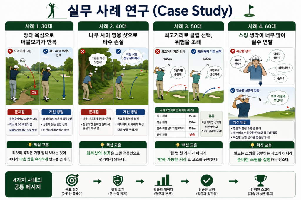 골프 스코어를 낮추는 가장 현실적인 방법  버디보다 ‘큰 실수’를 먼저 줄여라 (Golf Teaching Pro)