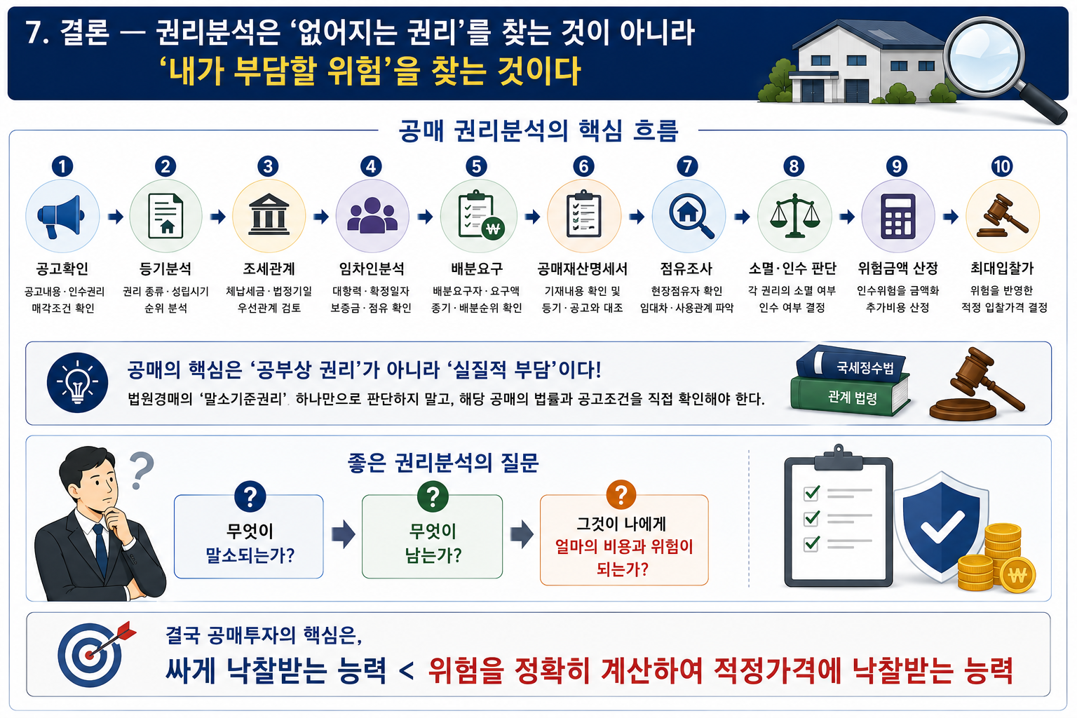 공매 권리분석은 어떻게 하는가? 압류·저당권·임차인·말소기준 실전분석 (공인중개사 30년 실무 경험)