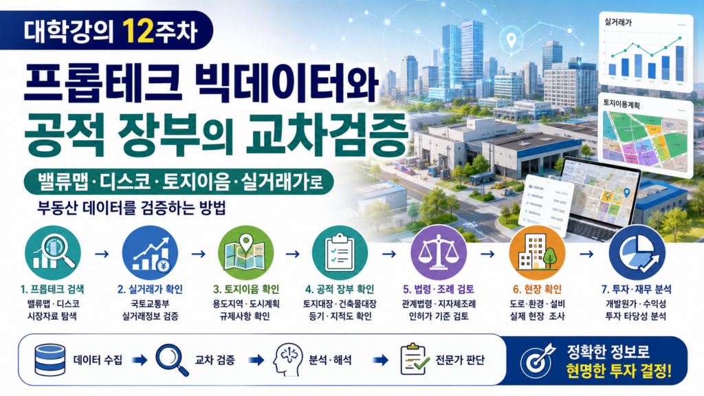 프롭테크와 공적 데이터 교차검증